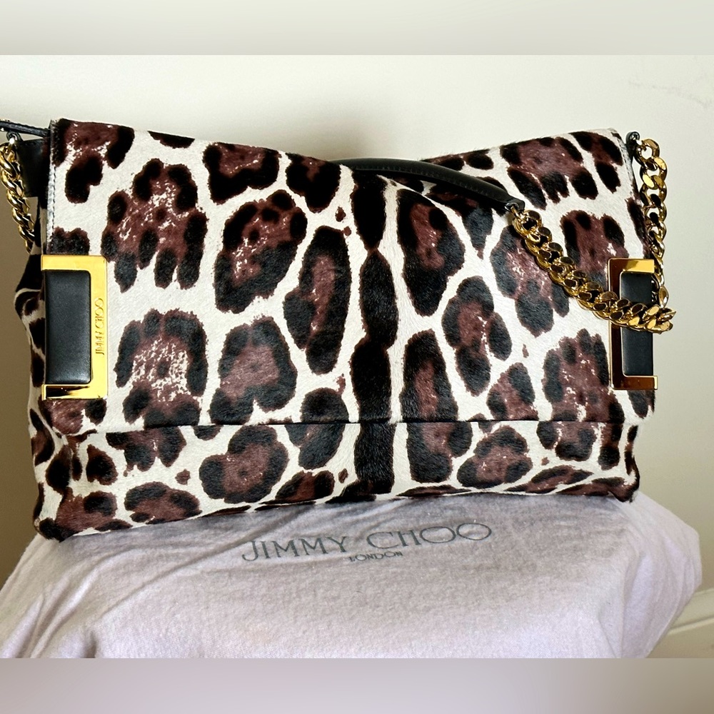 Limited Edition Jimmy Choo Lamb Skin Shoulder Bag